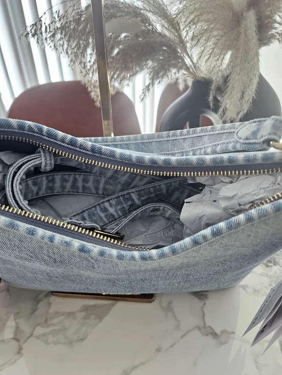 Laurel Denim Shoulder Bag - Picture 5 of 7